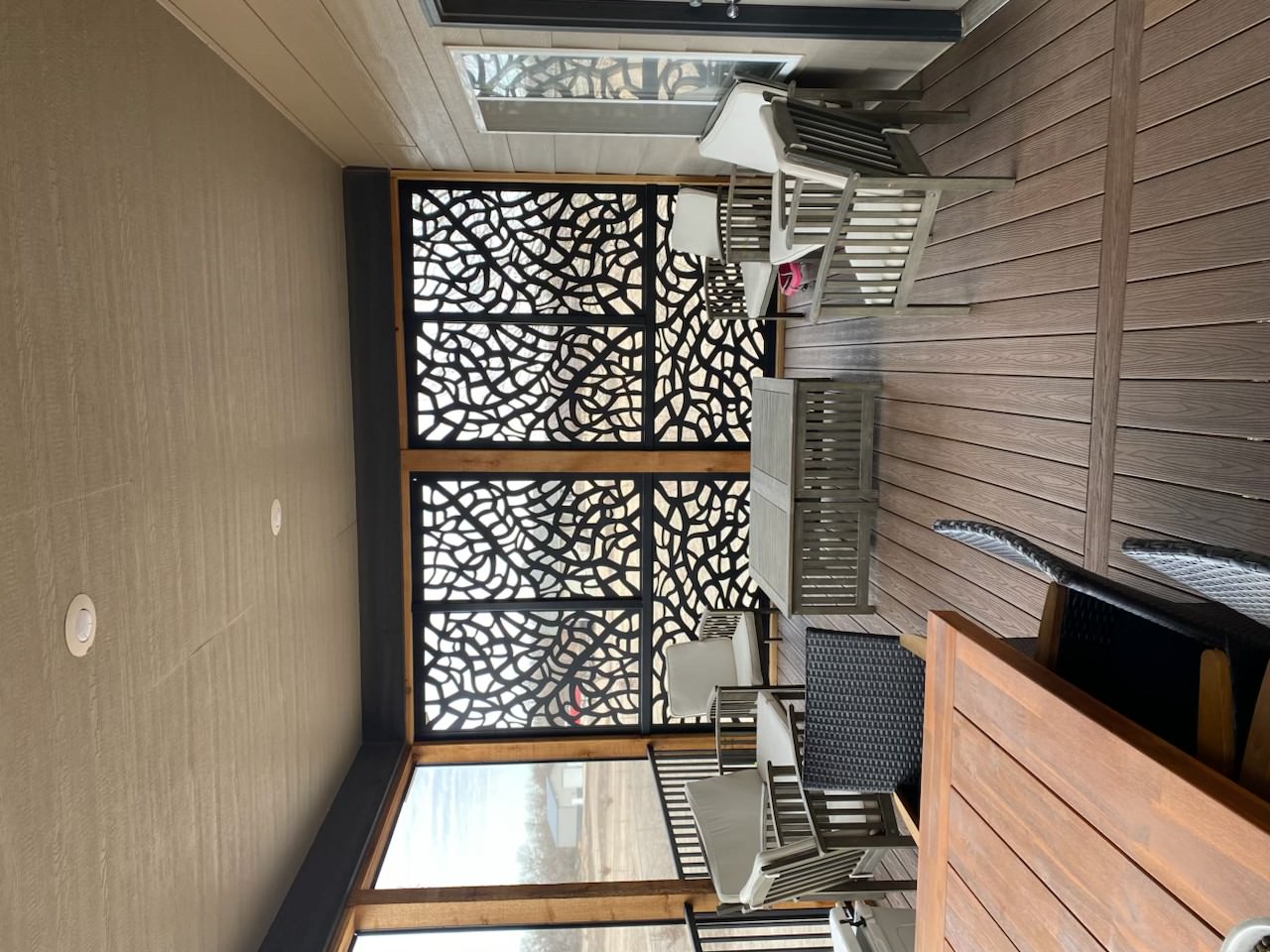 Featured stainless steel sculpture